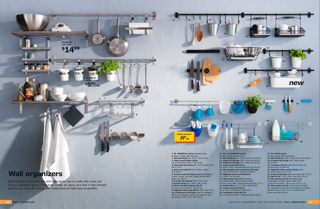 wall organizers