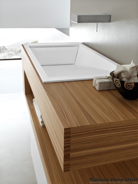 wooden base vanity unit 7