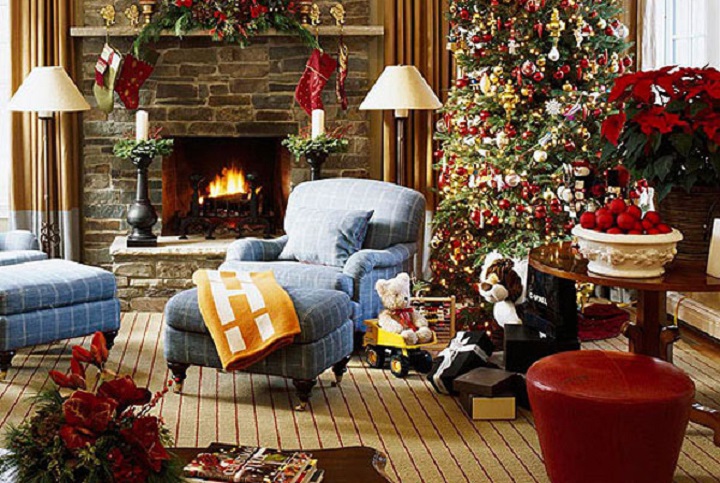 Christmas Living Room 크리스마스 거실 인테리어 1