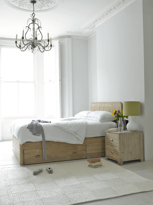 8 light colored bed 1