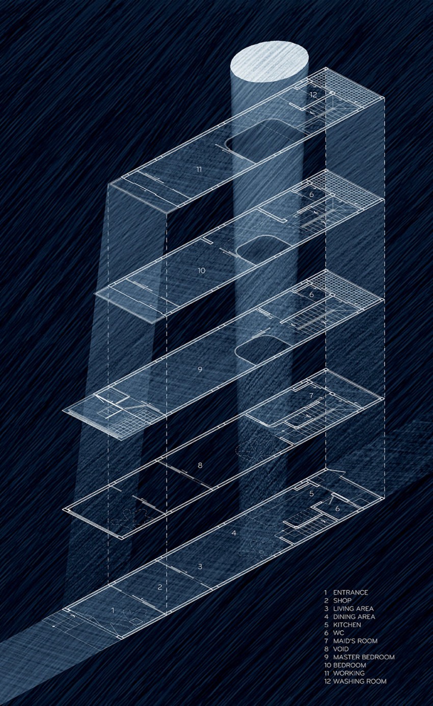 Vietnam vertical house 16