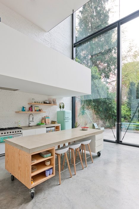 벨기에 가장 큰 유리문 집 Antwerp townhouse LALO by SculpIT 10
