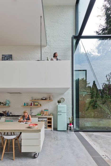 벨기에 가장 큰 유리문 집 Antwerp townhouse LALO by SculpIT 6