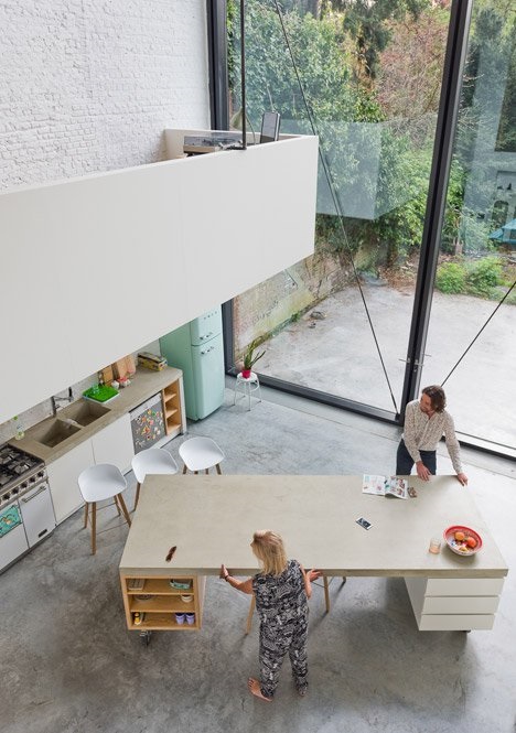 벨기에 가장 큰 유리문 집 Antwerp townhouse LALO by SculpIT 7
