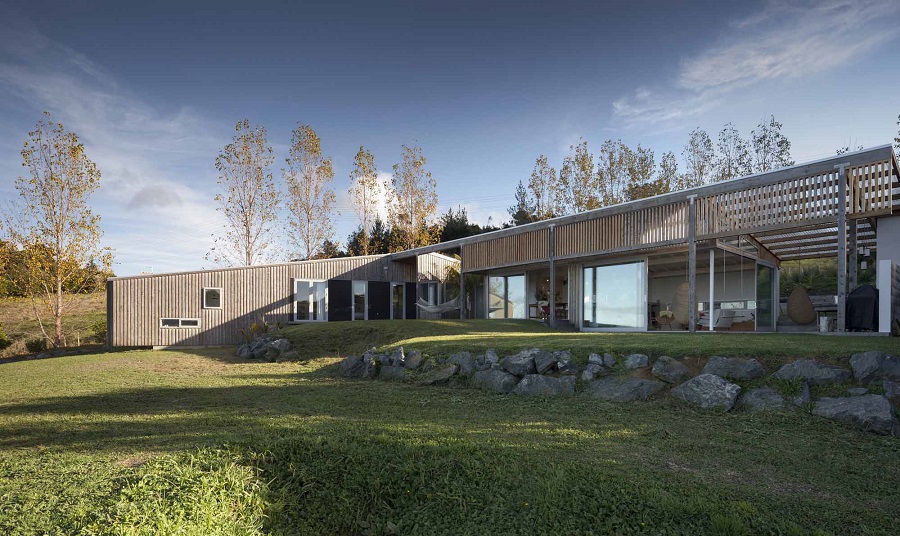 뉴질랜드 스넬스 비치 brick bay house snells beach 18