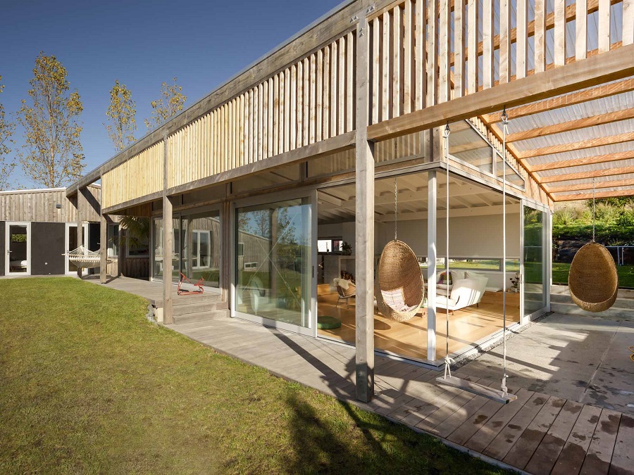 뉴질랜드 스넬스 비치 brick bay house snells beach 24