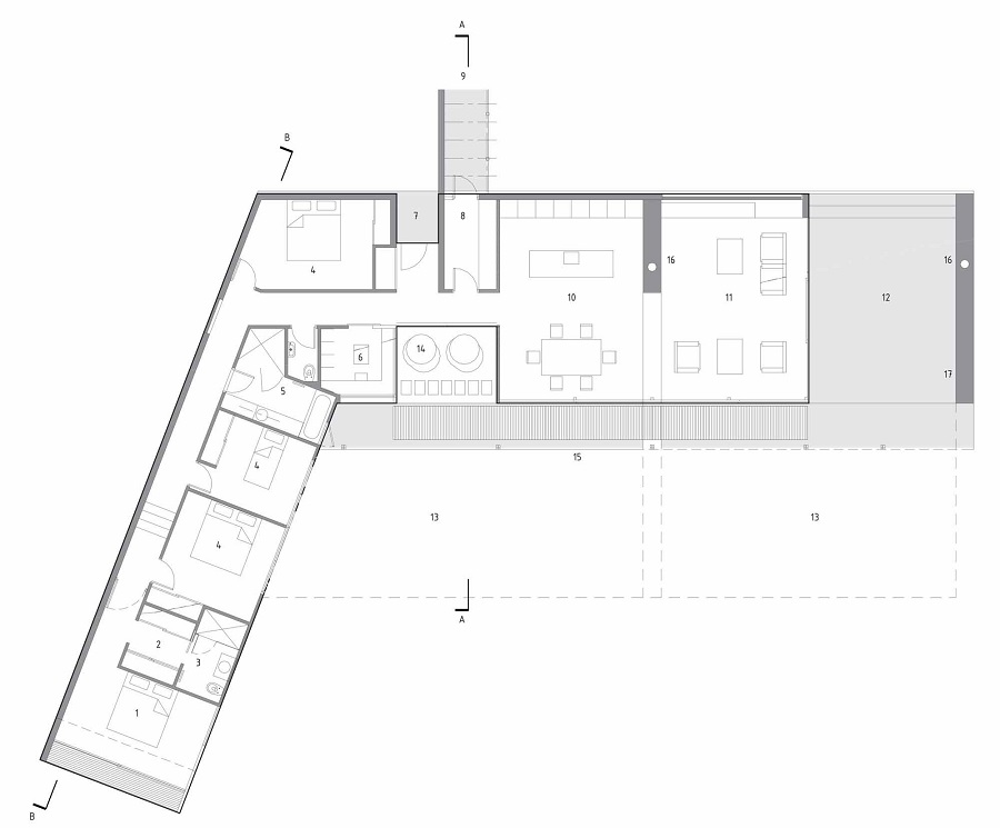 뉴질랜드 스넬스 비치 brick bay house snells beach 3