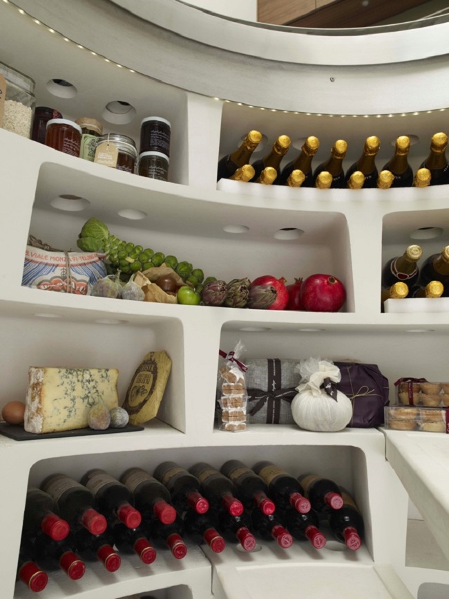 spiral wine cellar 바닥 스파이럴 와인 셀라 2