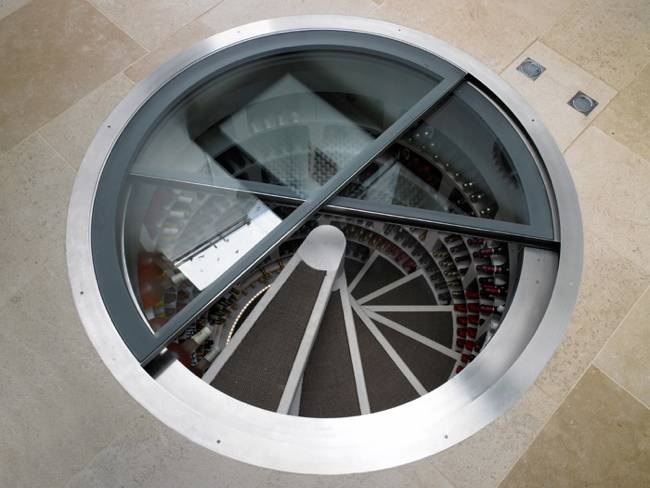 spiral wine cellar 바닥 스파이럴 와인 셀라 3
