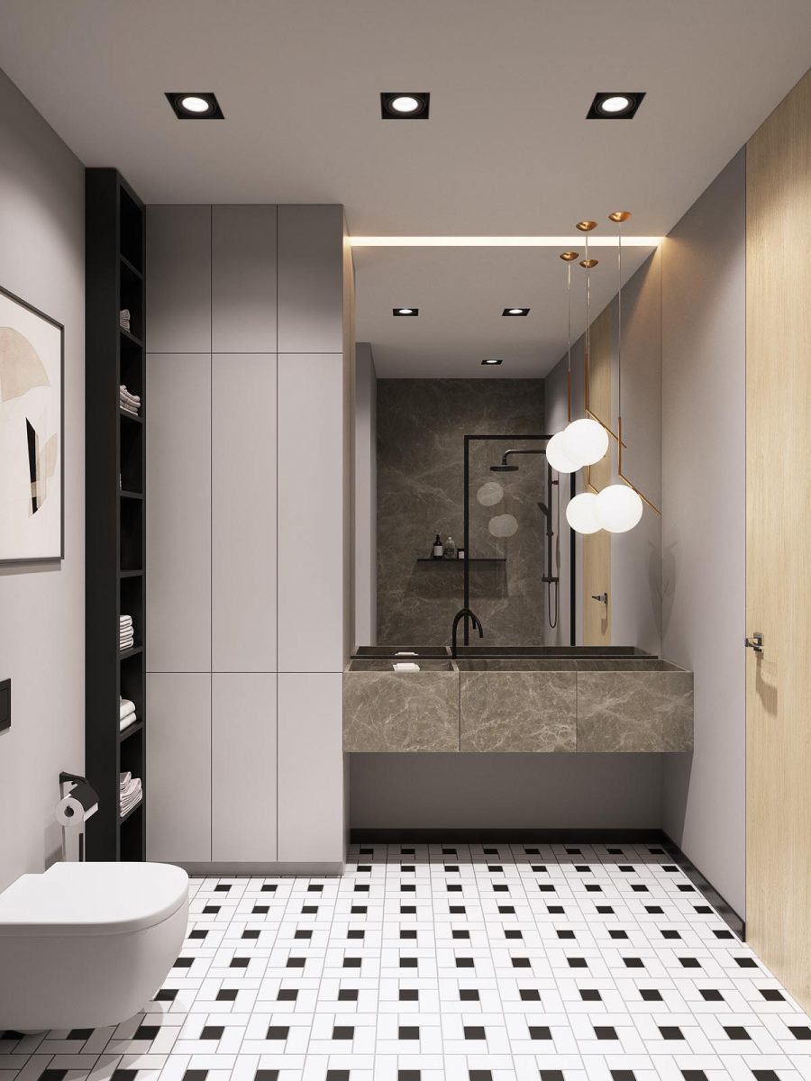 modern bathroom design 모던 욕실 디자인