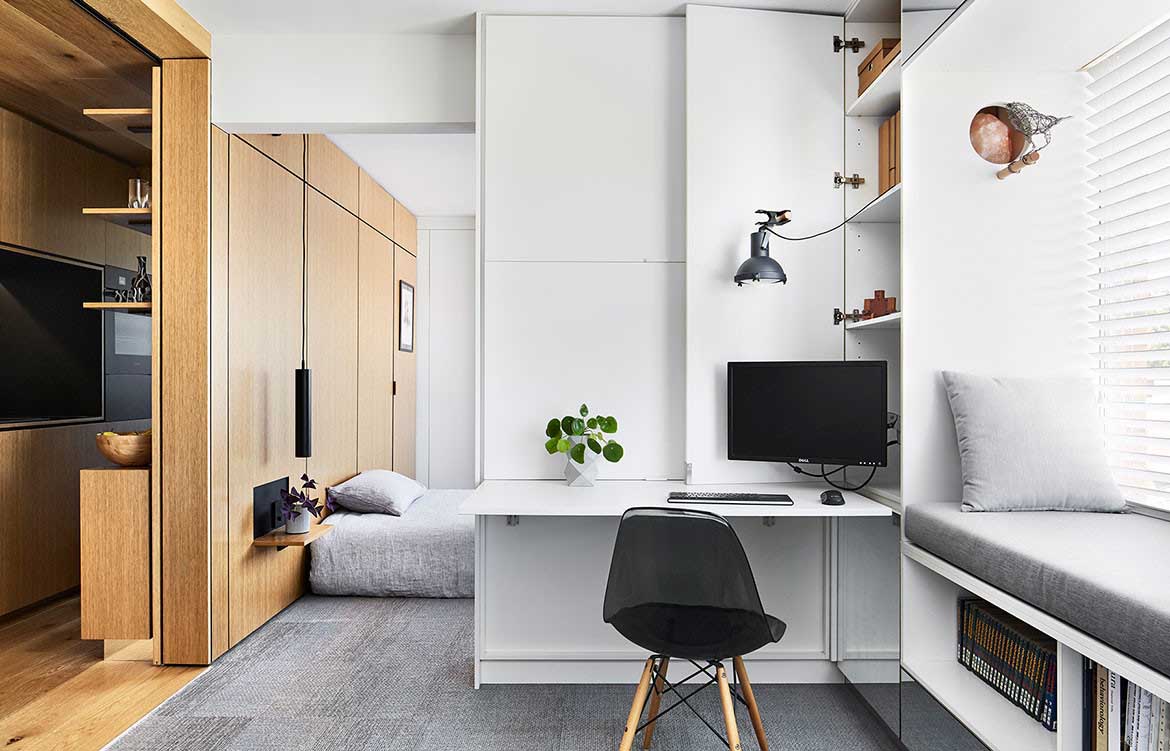 멜번 소형 아파트 원룸 아파트 스튜디오 아파트 Type Stree Apartment Tsai Design cc Tess Kelly 10