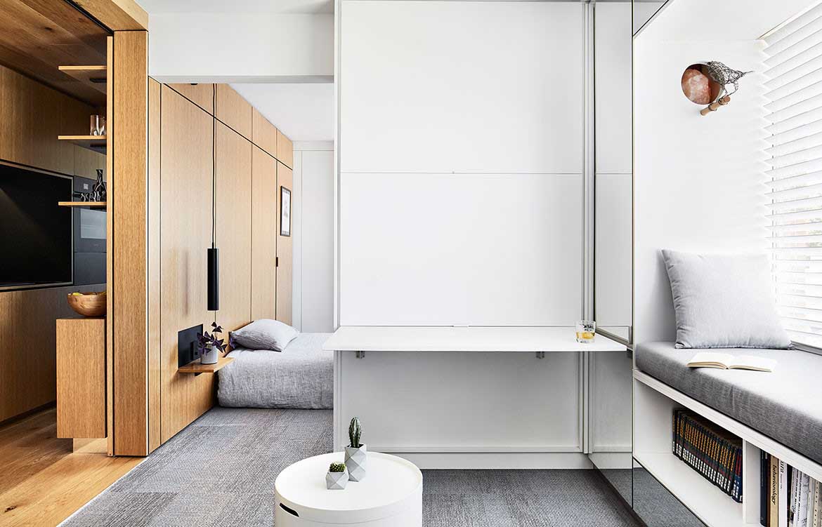 멜번 소형 아파트 원룸 아파트 스튜디오 아파트 Type Stree Apartment Tsai Design cc Tess Kelly 11