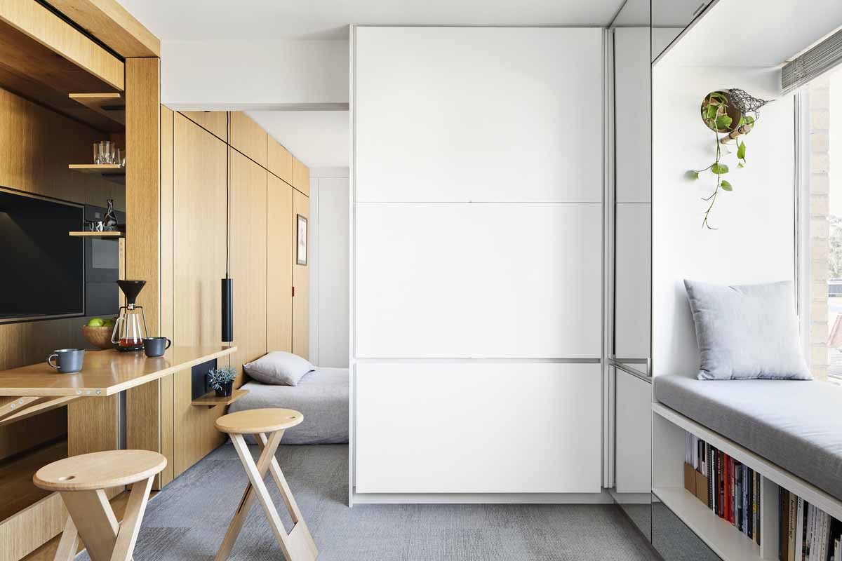 멜번 소형 아파트 원룸 아파트 스튜디오 아파트 Type Stree Apartment Tsai Design cc Tess Kelly 13