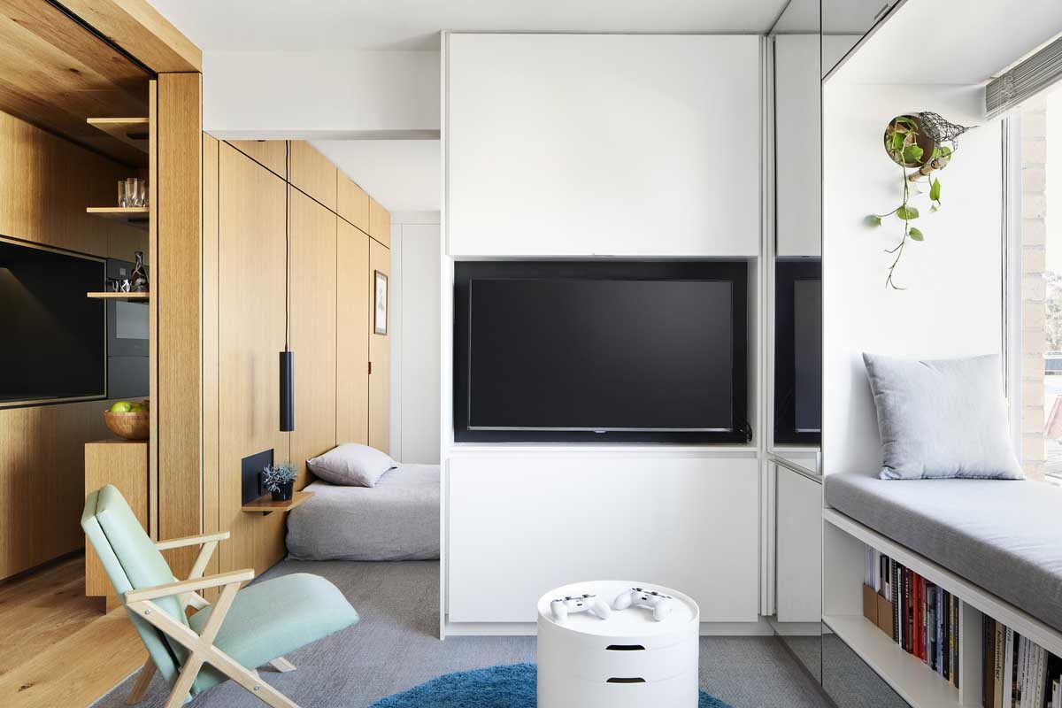 멜번 소형 아파트 원룸 아파트 스튜디오 아파트 Type Stree Apartment Tsai Design cc Tess Kelly 15