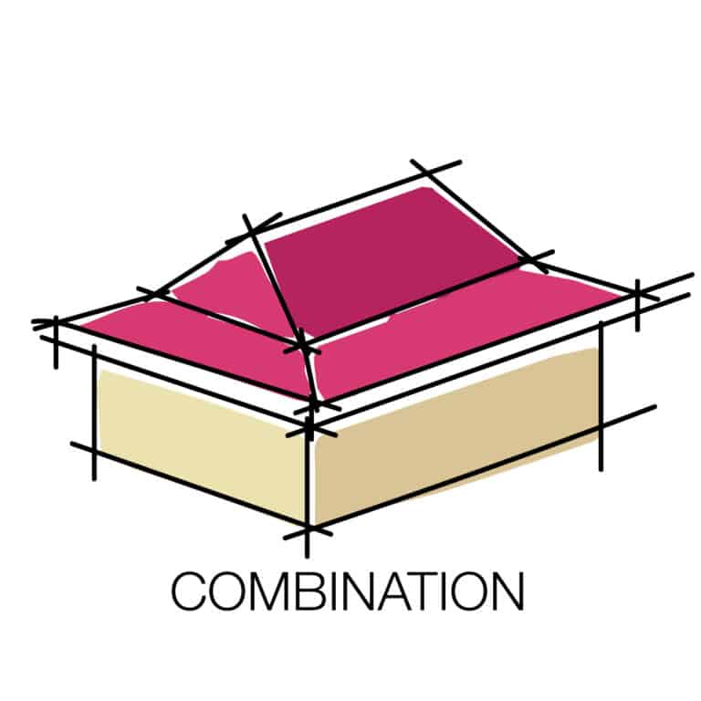 18 mix combination roof 콤비네이션 지붕
