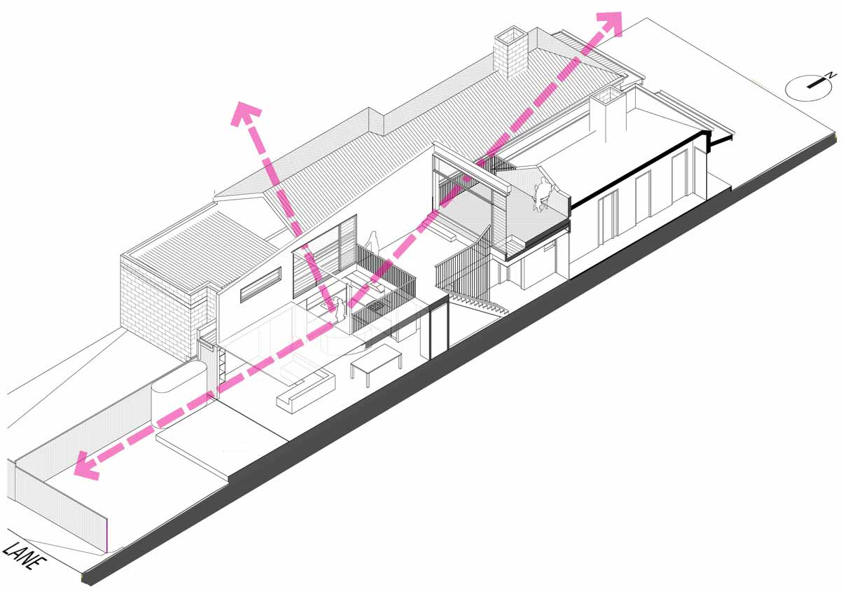 멜번 주택 northcote beyond house 18