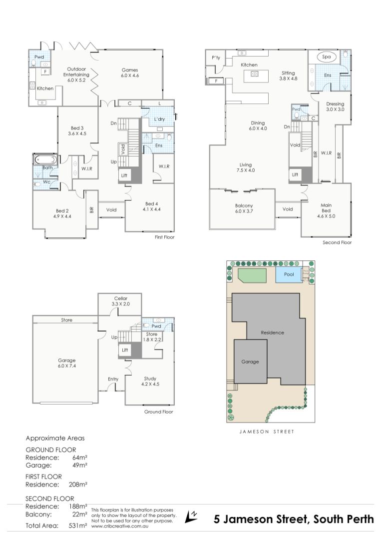 서호주 사우스 퍼스 호화저택 south perth 25