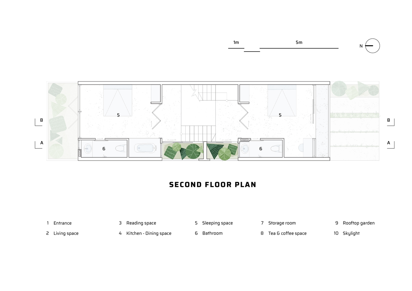 베트남 ha주택 도면 Floor Plan 2