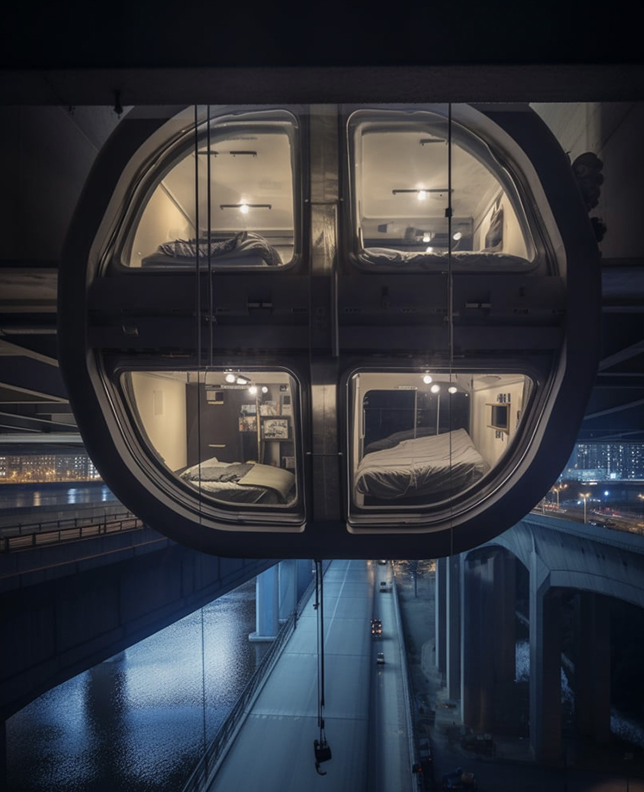 집없는 사람을 위한 휴식 공간 living pods for homeless people 1 1