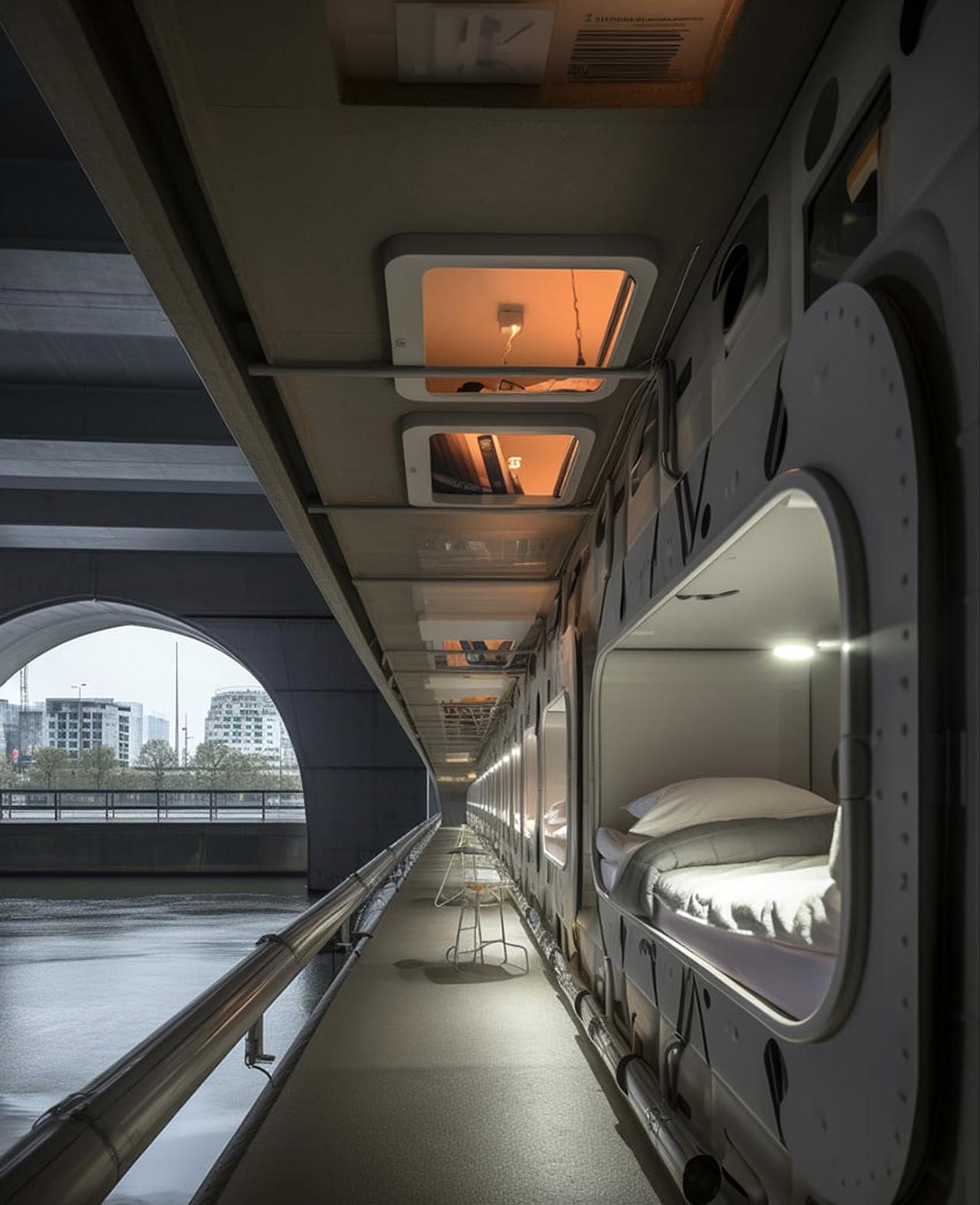 집없는 사람을 위한 휴식 공간 living pods for homeless people 3 1
