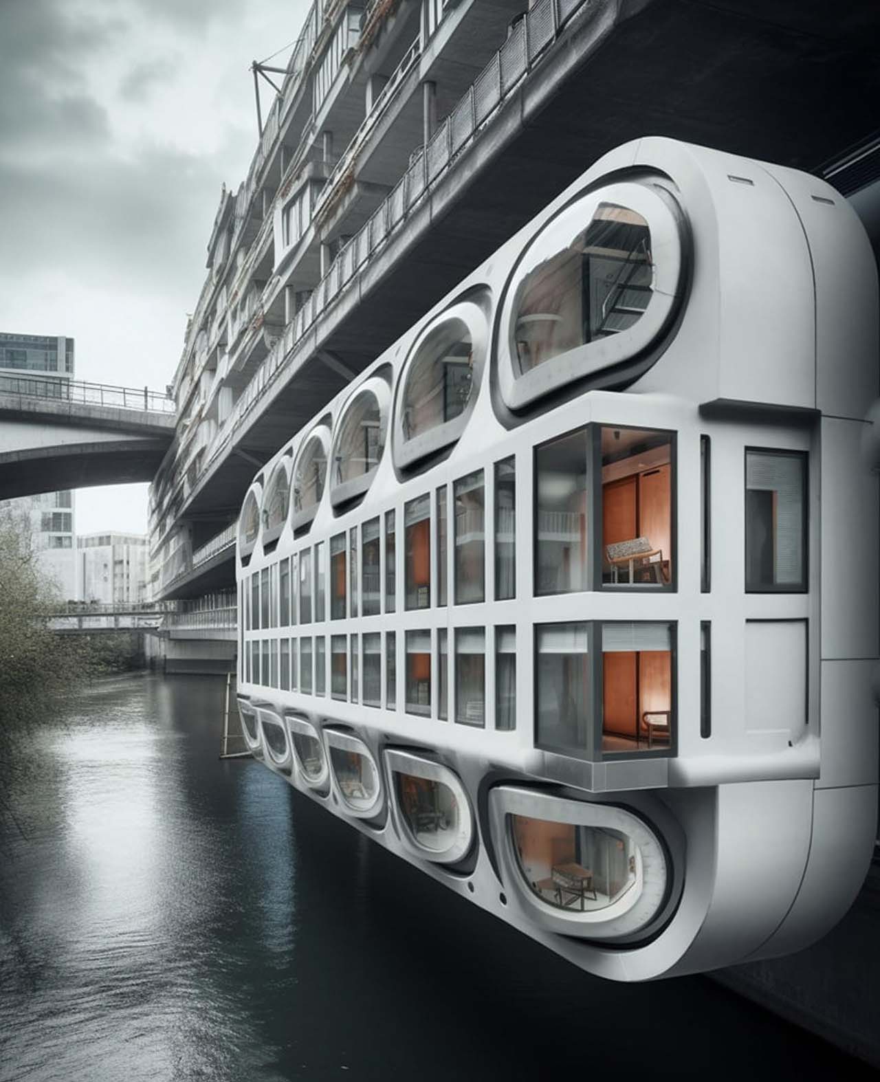 집없는 사람을 위한 휴식 공간 living pods for homeless people 4 1