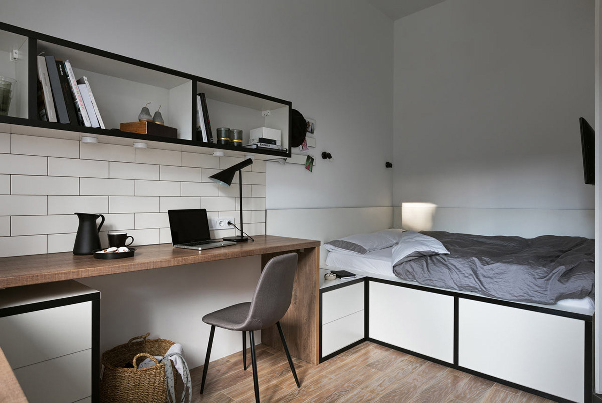 우크라이나 원룸 아파트 ukrain studio arpartment 1