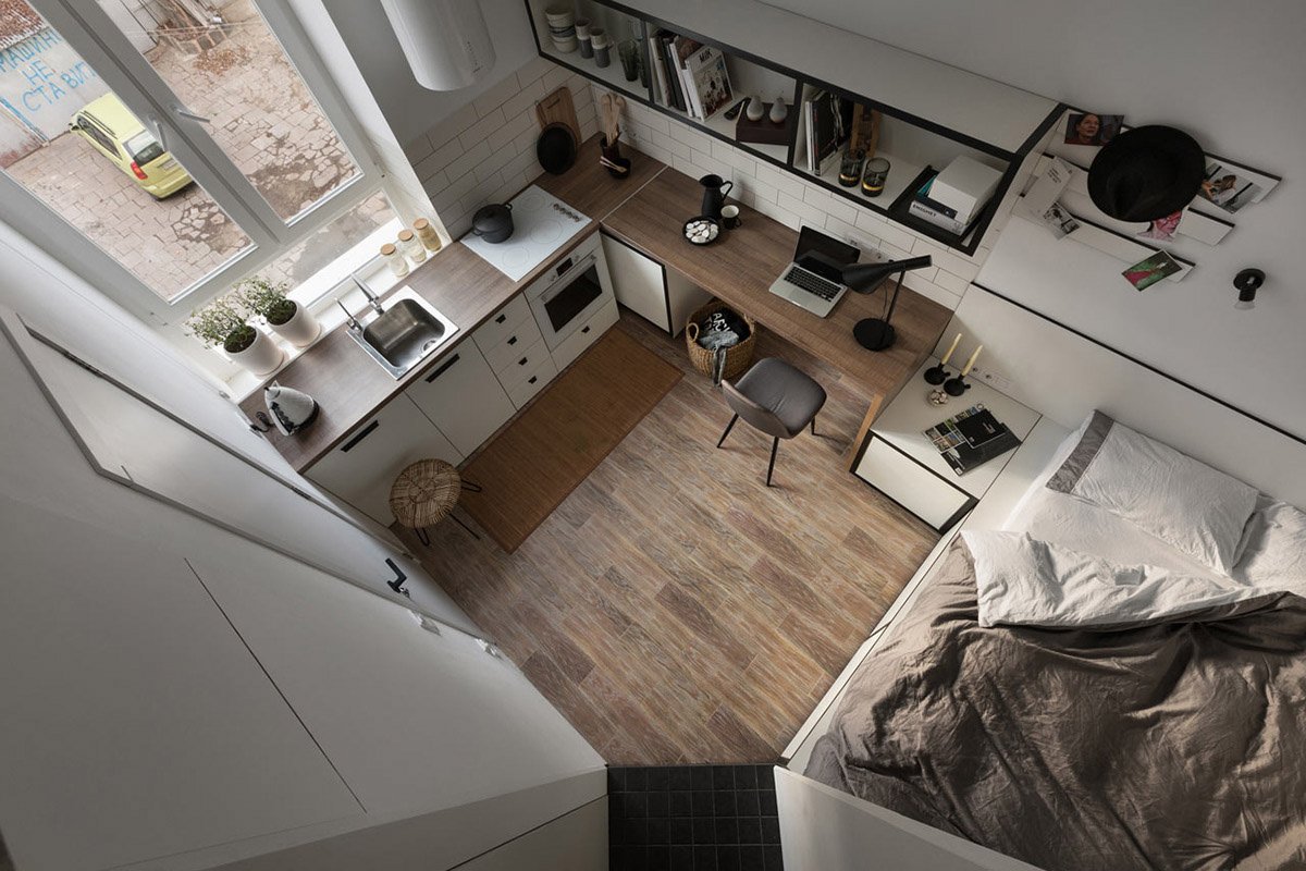 우크라이나 원룸 아파트 ukrain studio arpartment 12