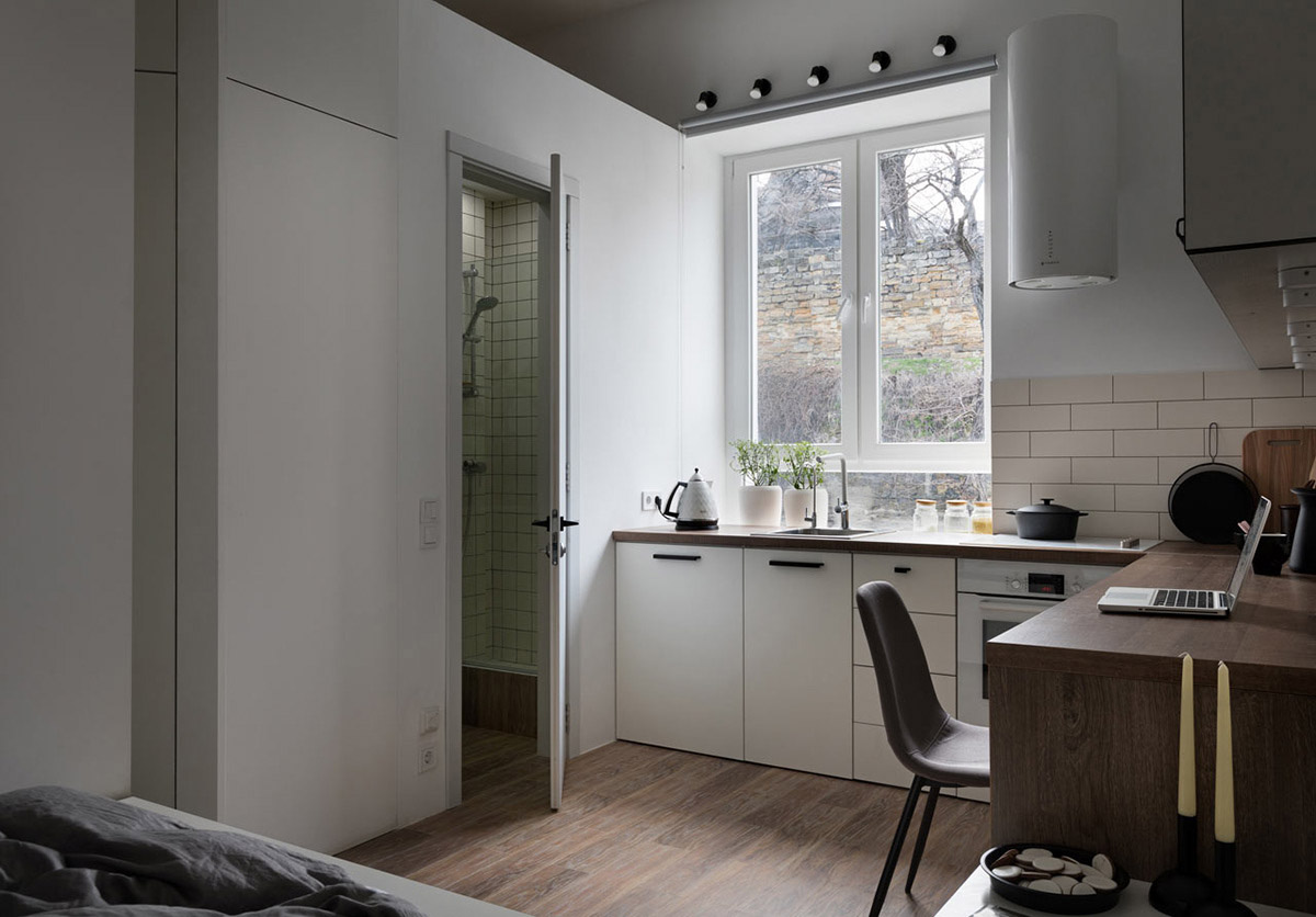 우크라이나 원룸 아파트 ukrain studio arpartment 6