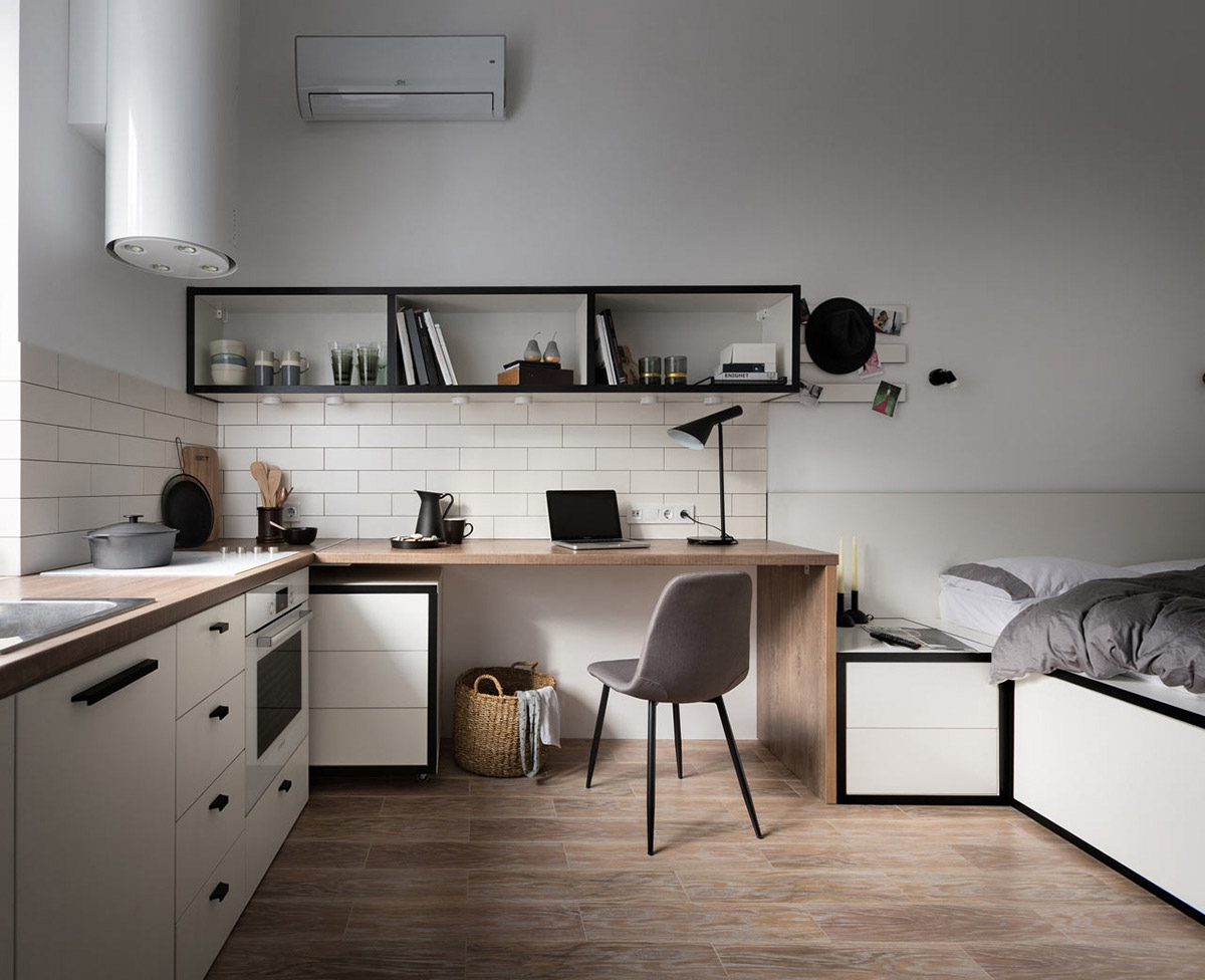 우크라이나 원룸 아파트 ukrain studio arpartment 7