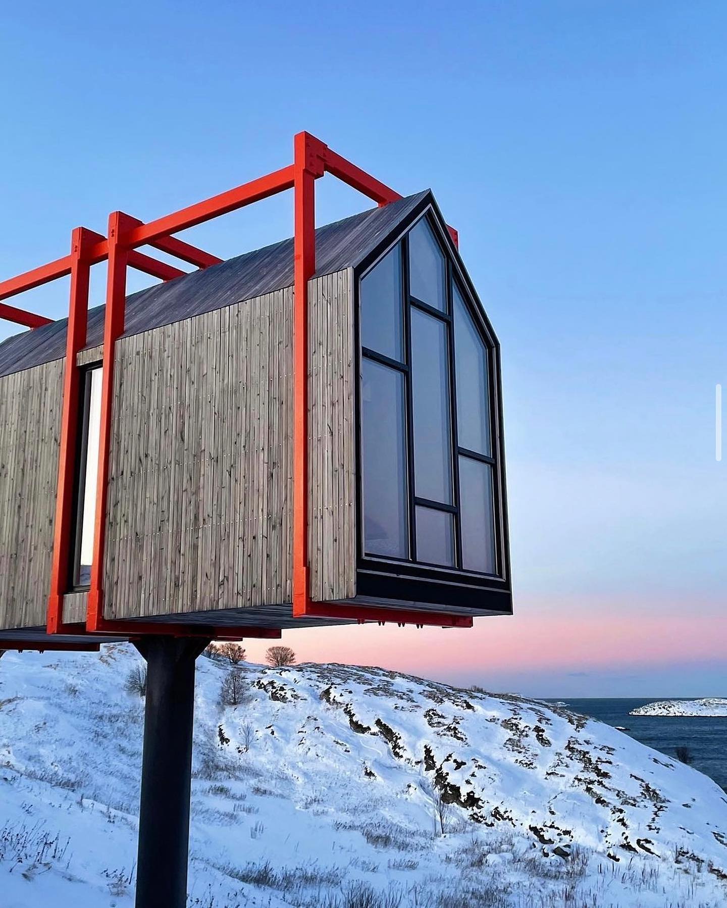 Fordypningsrommet the Arctic Hideway 노르웨이 스테이 워크스페이스 2