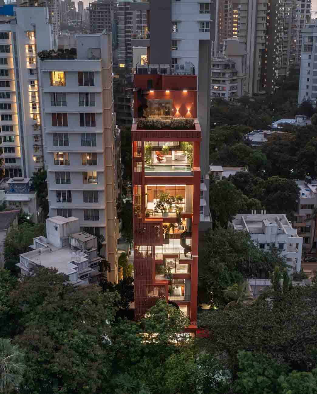 SARVASVA Building SPASM Design Architects 인도주택 12