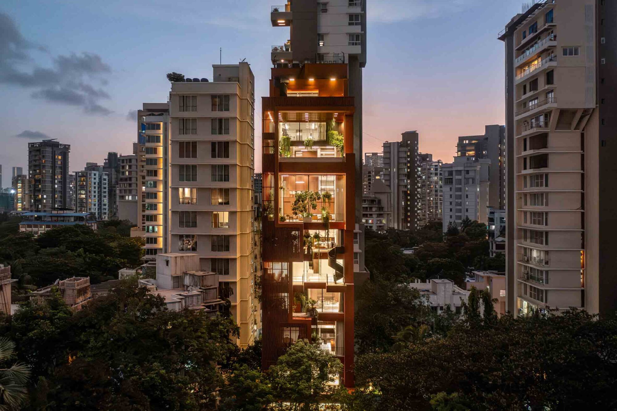 SARVASVA Building SPASM Design Architects 인도주택 9