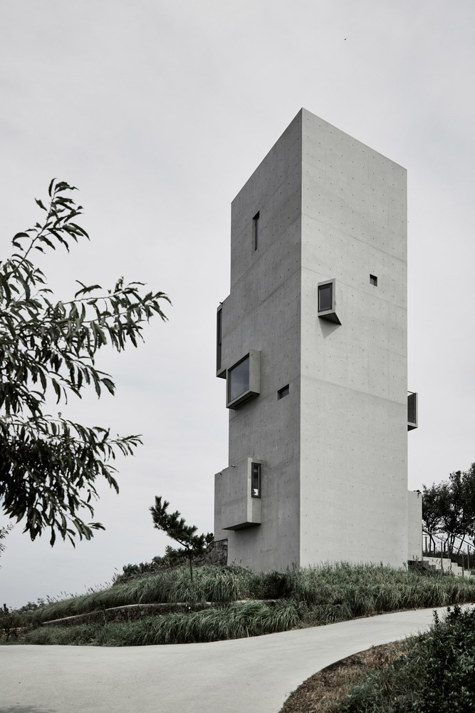 Cliff Cafe and Tower House TAO TARCE ARCHITECTURE OFFICE phm zine 중국 노출콘크리트 게스트 하우스 10