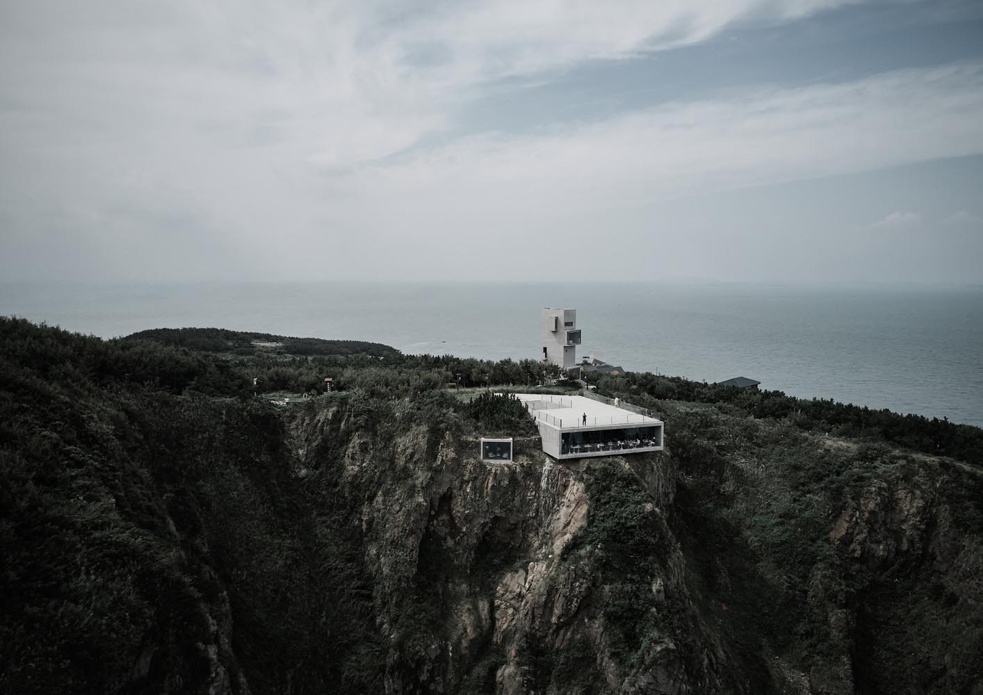 Cliff Cafe and Tower House TAO TARCE ARCHITECTURE OFFICE phm zine 중국 노출콘크리트 게스트 하우스 2