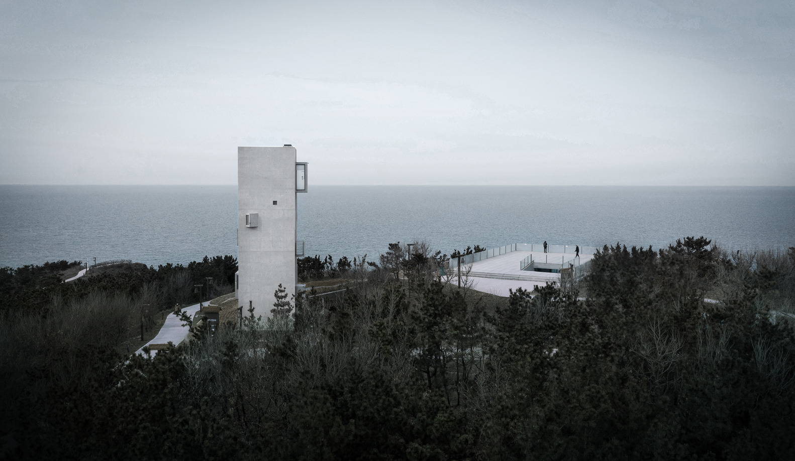 Cliff Cafe and Tower House TAO TARCE ARCHITECTURE OFFICE phm zine 중국 노출콘크리트 게스트 하우스 3