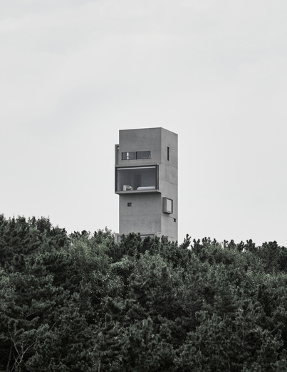 Cliff Cafe and Tower House TAO TARCE ARCHITECTURE OFFICE phm zine 중국 노출콘크리트 게스트 하우스 8