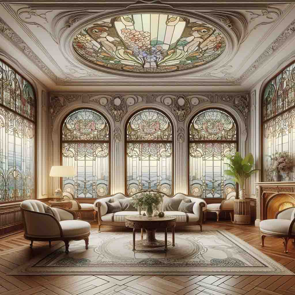 art nouveau interior 아르누부 인테리어 3