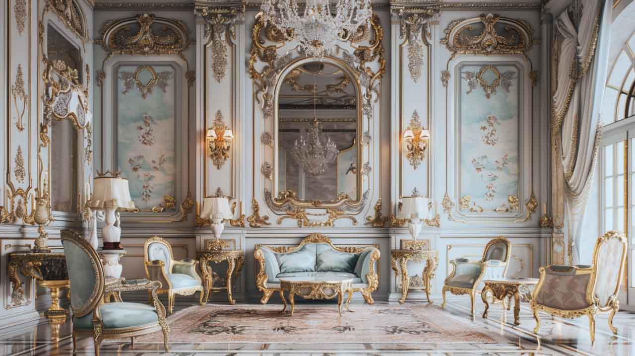 로코코 rococo 인테리어 2