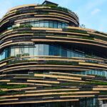 MoN Takanawa exterior with planted terraces