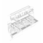 Bridge House 액소노메트릭 도면