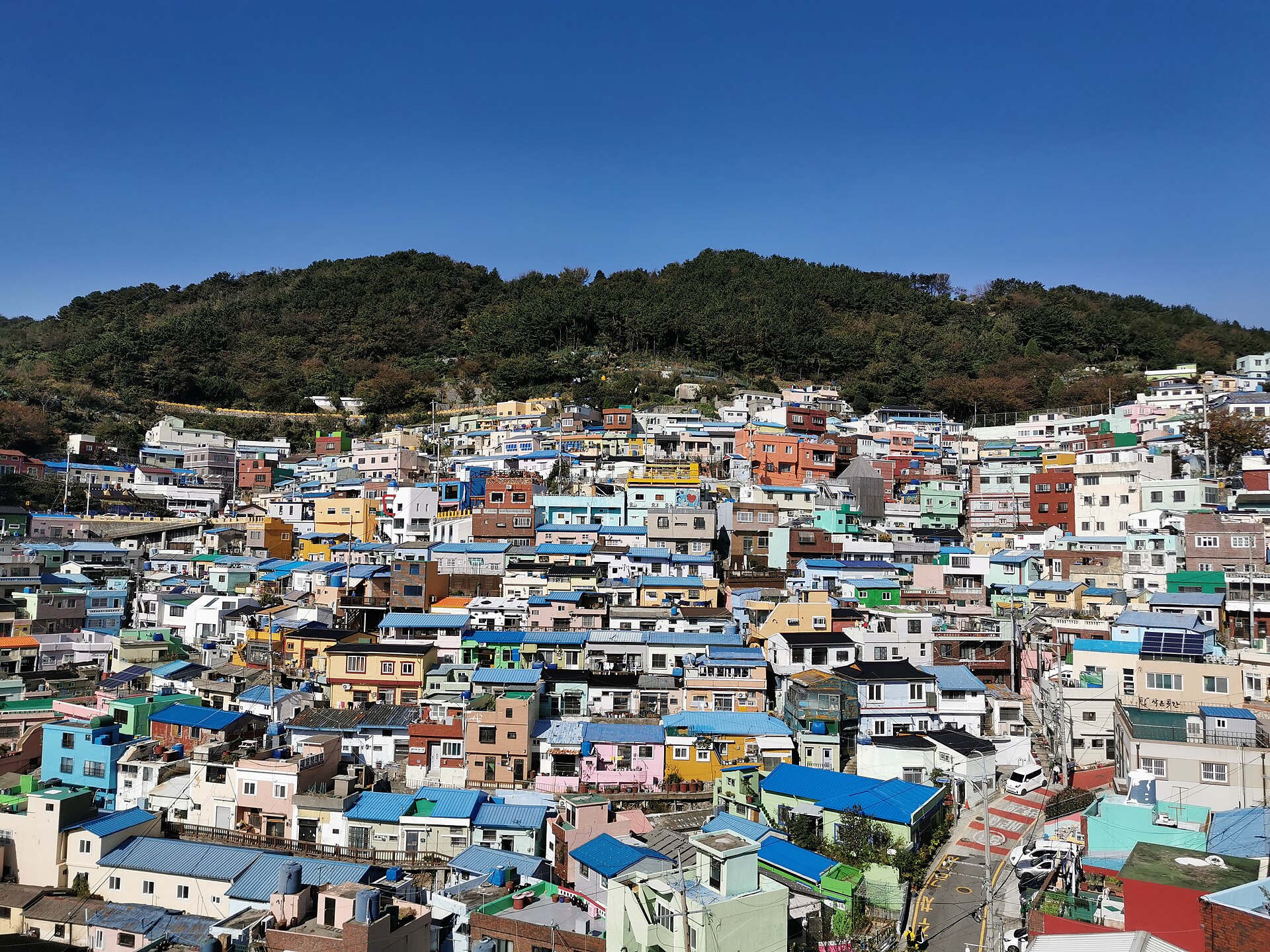 부산 도시 전경