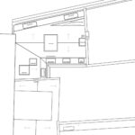 Danish Mews House 지붕 평면도