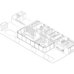 House with a large porch 액소노메트릭 1
