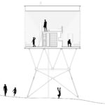 PAN Treetop Cabins 단면도