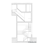 Pfanner House 횡단면도