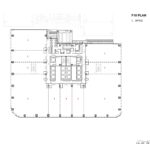 Tenjin Business Center II 10층 기준층 평면도