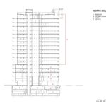 Tenjin Business Center II 남북 단면도