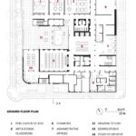 Jordan Schnitzer School of Art + Art History + Design 1층 평면도