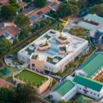 주택가 사이에 자리한 Redhill Early Learning Centre 항공 사진