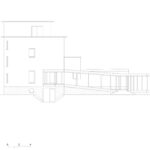Ring House 서측 입면도